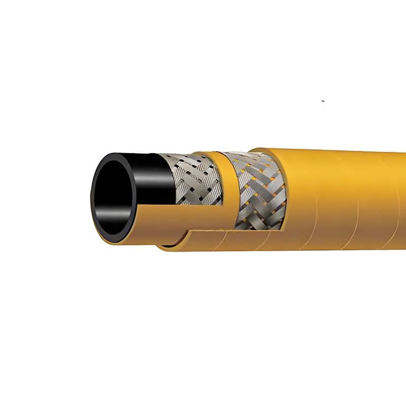 600PSI High-Temperature Oil-Resistant Braided Steel Wire Air Hose