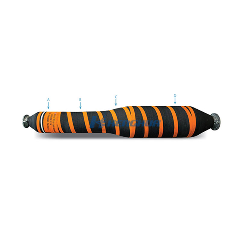 One-End Reinforced Semi-Floating Oil Transfer Hose