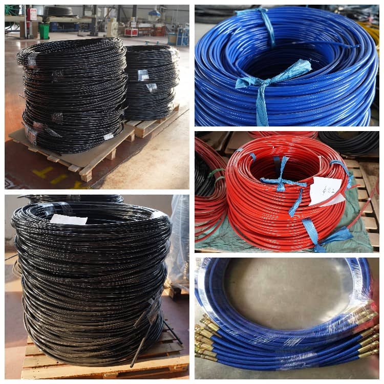 69MPa Ultra High Pressure Thermoplastic Hose